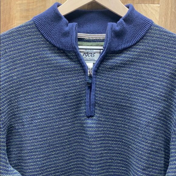 JOS A. BANK - 1/4 Zip Sweater - Picture 2 of 5